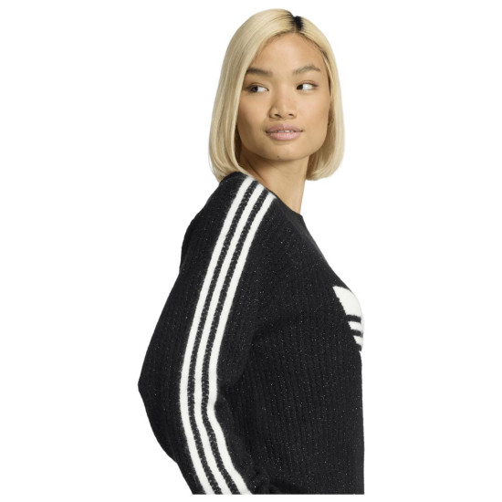 Adidas Γυναικεία πλεκτή μπλούζα Lurex Knit Crew